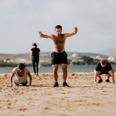 Team CrossFit training